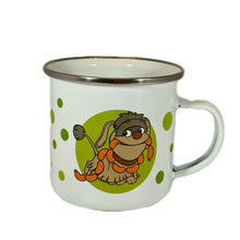 Laden Sie das Bild in den Galerie-Viewer, Emaillebecher „Moppi“, Metallbecher, emailliert