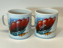 Laden Sie das Bild in den Galerie-Viewer, Tasse, Porzellan, „Meerjungfrau“ mit Wunschnamen - Jeder Name ist möglich!