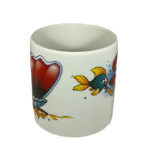 Laden Sie das Bild in den Galerie-Viewer, Tasse, Porzellan, „Meerjungfrau“ mit Wunschnamen - Jeder Name ist möglich!