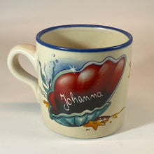 Laden Sie das Bild in den Galerie-Viewer, Tasse, Keramik, „Meerjungfrau“ mit Wunschnamen - Jeder Name ist möglich!