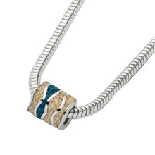 Laden Sie das Bild in den Galerie-Viewer, DUR Schmuck: Kette, "Strandwellen", mit Strandsand und Steinsand, K2514