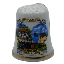 Laden Sie das Bild in den Galerie-Viewer, Souvenir Fingerhut „Ostseebad Göhren“