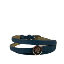 Laden Sie das Bild in den Galerie-Viewer, Lederarmband mit Element Muschel