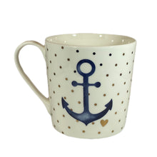 Laden Sie das Bild in den Galerie-Viewer, Tasse, Becher „blauer Anker“