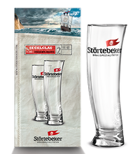 Laden Sie das Bild in den Galerie-Viewer, Segelglas 2er Set der „Störtebeker“ - Brauerei 0,5l
