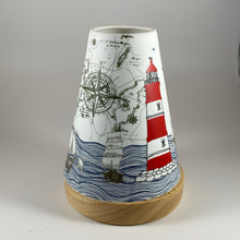 Laden Sie das Bild in den Galerie-Viewer, Windlicht Vintage Style, „Maritim"