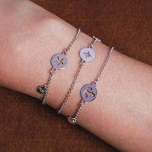 Laden Sie das Bild in den Galerie-Viewer, DUR Schmuck: Armband „Kugelarmband“ mit Motiv  925er Silber A1567