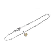 Laden Sie das Bild in den Galerie-Viewer, DUR Schmuck: Fußkette "Pfote" mit Strandsand A1665