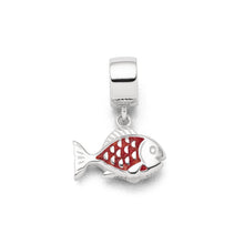 Laden Sie das Bild in den Galerie-Viewer, DUR Schmuck: Charm "Fisch" Koralle F299