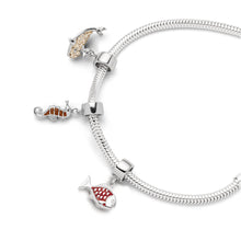 Laden Sie das Bild in den Galerie-Viewer, DUR Schmuck: Charm "Fisch" Koralle F299