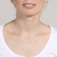 Laden Sie das Bild in den Galerie-Viewer, DUR Schmuck: Kette "Haferkorn, mittel" 925er Sterlingsilber K2092