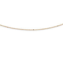 Laden Sie das Bild in den Galerie-Viewer, DUR Schmuck: Kette "Kugel, geschliffen", vergoldet K2190