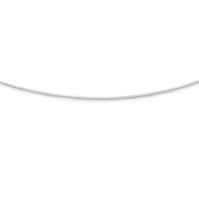 Laden Sie das Bild in den Galerie-Viewer, DUR Schmuck: Kette „Schlange“, dünn rhodiniert 925er Sterlingsilber K2254