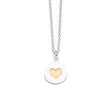 Laden Sie das Bild in den Galerie-Viewer, DUR Schmuck: Kette "Liebe", 925er Sterlingsilber K2540