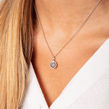 Laden Sie das Bild in den Galerie-Viewer, DUR Schmuck: Kette "Lavasandspirale 2.0" mit Lavasand K2583 / K2954