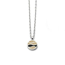 Laden Sie das Bild in den Galerie-Viewer, DUR Schmuck: Kette "Strandwellen", mit Strandsand und Lavasand, K2623