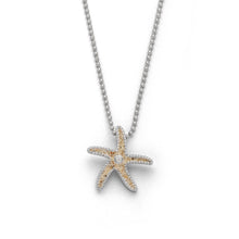 Laden Sie das Bild in den Galerie-Viewer, DUR Schmuck: Kette "Seestern II" mit Strandsand K2657