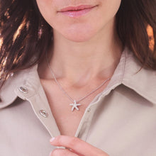 Laden Sie das Bild in den Galerie-Viewer, DUR Schmuck: Kette "Seestern II" mit Strandsand K2657 / K2960