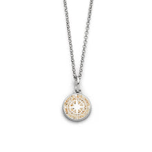 Laden Sie das Bild in den Galerie-Viewer, DUR Schmuck: Kette "Kompass 2.0" mit Strandsand K2668