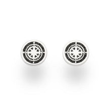 Laden Sie das Bild in den Galerie-Viewer, Ohrring "Kompass"