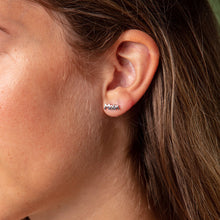 Laden Sie das Bild in den Galerie-Viewer, DUR Schmuck: Ohrringe, Ohrstecker "Moin" 925er Sterlingsilber O5071