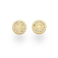 Laden Sie das Bild in den Galerie-Viewer, Ohrring "Kompass" vergoldet