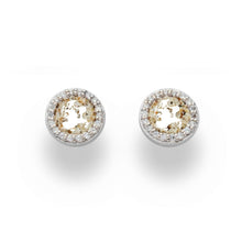 Laden Sie das Bild in den Galerie-Viewer, DUR Schmuck: Ohrring, Ohrstecker "Inselflimmern Rügen“ mit Strandsand O5206