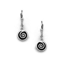 Laden Sie das Bild in den Galerie-Viewer, Ohrhänger"Lavasandspirale 2.0"