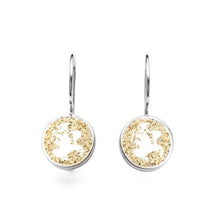 Laden Sie das Bild in den Galerie-Viewer, DUR Schmuck: Ohrring, Ohrhänger "Rügen" mit Strandsand O5218