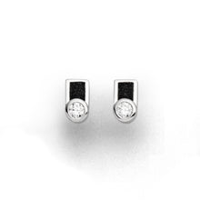 Laden Sie das Bild in den Galerie-Viewer, DUR Schmuck: Ohrring, Ohrstecker "Venus" mit Lavasand O5243