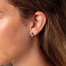 Laden Sie das Bild in den Galerie-Viewer, DUR Schmuck: Ohrringe, Ohrstecker "Venus" mit Lavasand O5243