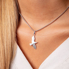 Laden Sie das Bild in den Galerie-Viewer, DUR Schmuck: Anhänger "Möwe" 925er Sterlingsilber P2672