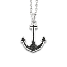 Laden Sie das Bild in den Galerie-Viewer, DUR Schmuck: Anhänger "Lavasandanker" mit Lavasand P3154