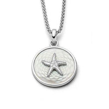 Laden Sie das Bild in den Galerie-Viewer, Anhänger "Seestern/Perlmutt"