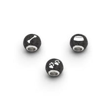 Laden Sie das Bild in den Galerie-Viewer, Anhänger "Bead Lucky Dog" P3414 mit Lavasand von DUR Schmuck
