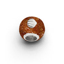 Laden Sie das Bild in den Galerie-Viewer, DUR Schmuck: Anhänger "Wechselperle Bernstein" 925er Silber mit Bernstein P3547