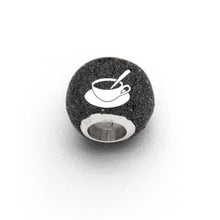 Laden Sie das Bild in den Galerie-Viewer, DUR Schmuck: Anhänger "Bead Ostfriesland" mit Lavasand P3550