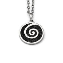 Laden Sie das Bild in den Galerie-Viewer, Anhänger "Lavasandspirale 2.0"