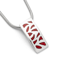 Laden Sie das Bild in den Galerie-Viewer, DUR Schmuck: Anhänger "Wandel" Koralle P3991