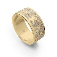 Laden Sie das Bild in den Galerie-Viewer, Strandring "Göhren/Rügen" vergoldet