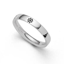 Laden Sie das Bild in den Galerie-Viewer, Ring "Maritim" oxidiert 5 Motive