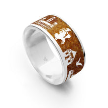 Laden Sie das Bild in den Galerie-Viewer, DUR Schmuck: Bernsteinring "Göhren / Rügen" der Göhrenring mit Bernstein R5444