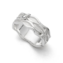 Laden Sie das Bild in den Galerie-Viewer, DUR Schmuck: Ring, "Strandwellen 2.0", 925er Sterlingsilber, R5691