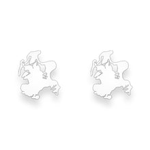 Laden Sie das Bild in den Galerie-Viewer, DUR Schmuck: Ohrring, Ohrstecker "Rügen" Silber S1482