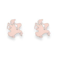 Laden Sie das Bild in den Galerie-Viewer, DUR Schmuck: Ohrring, Ohrstecker "Rügen" S1484 roségold