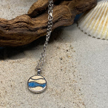 Laden Sie das Bild in den Galerie-Viewer, DUR Schmuck: Kette "Strandwellen", mit Strandsand und Steinsand, K2516 / K2951
