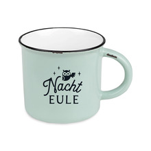 Laden Sie das Bild in den Galerie-Viewer, Tasse „Nachteule“ Vintagebecher