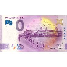Laden Sie das Bild in den Galerie-Viewer, 0-Euro-Souvenirschein Insel Rügen – Binz 2026, limitierte Gold-Sonderedition mit Kurhaus Binz, Seebrücke und historischer Bäderarchitektur, Auflage 1.000 Stück.
