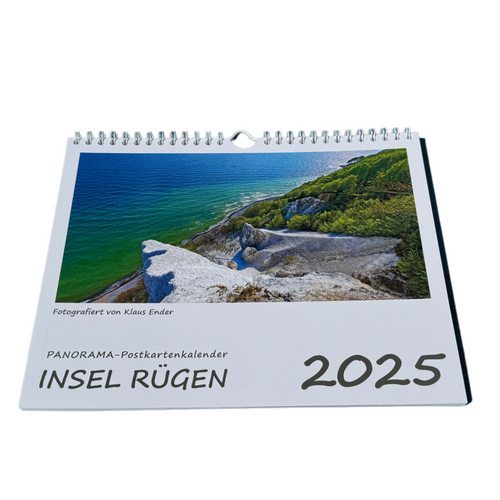 Kalender „Insel Rügen - 2025“ Postkartenkalender, fotografiert von Klaus Ender