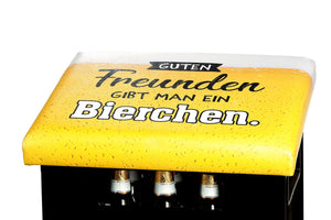Bierkasten Sitzpolster, Sitzkissen, Biersitz, Abdeckung für Bierkiste, Auflage „Bierchen“